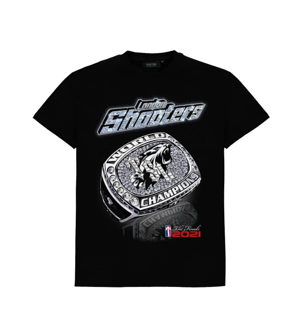 Trapstar Champions Ring Black Tee Trapstar Champions Ring Black Tee