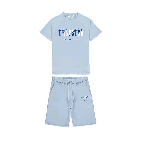Trapstar Chenille Decoded Cashmere Short Set