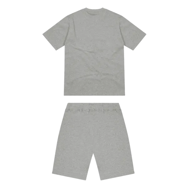 Trapstar Chenille Decoded Grey green Short Set Back in