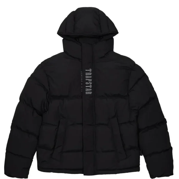 Trapstar Decoded 2022 Hooded Jacket Puffer Dark