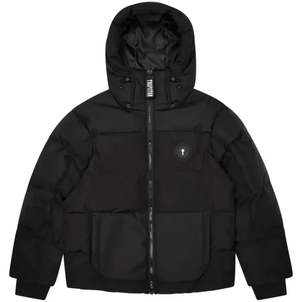 Trapstar Decoded Black Puffer Jacket