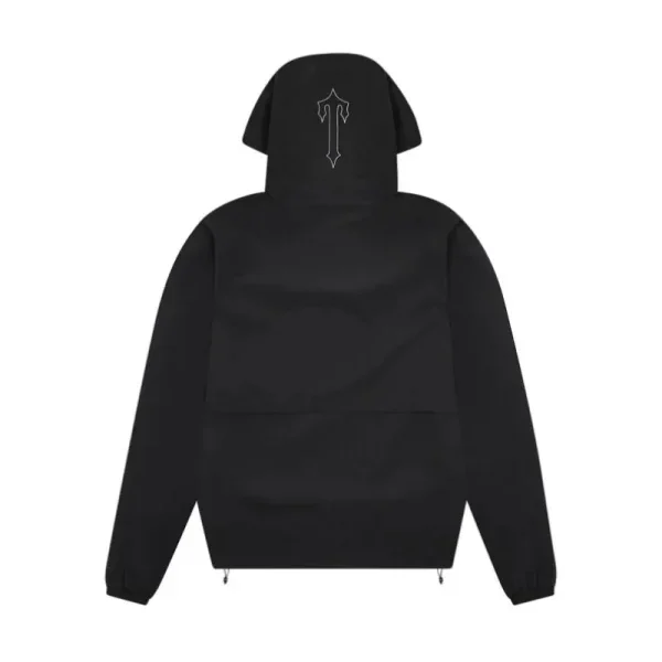Trapstar Decoded Black white Windbreaker Back in