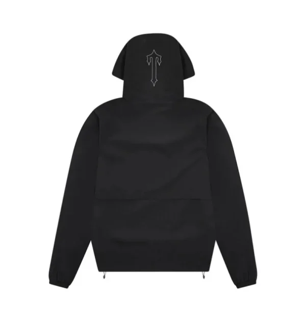 Trapstar Decoded Black white Windbreaker Back in