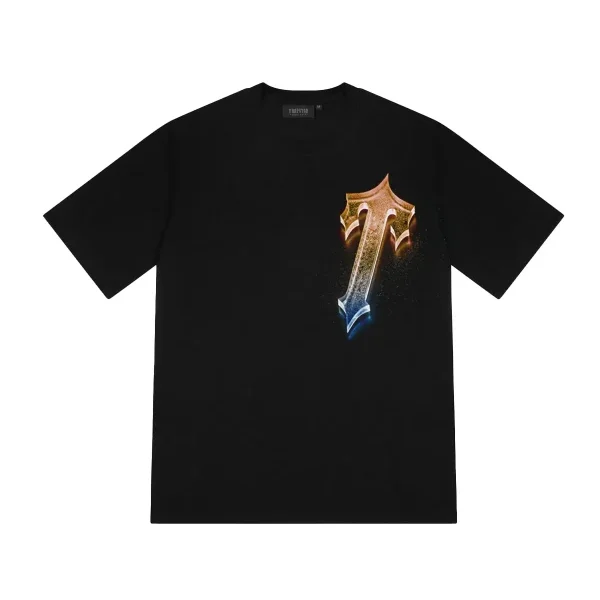 Trapstar Decoded Cracked Code Tee Black