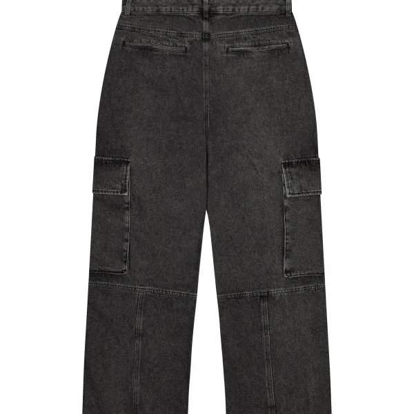 Trapstar Denim Carpenter Jeans Grey Back in