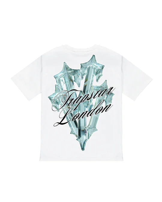 Trapstar Diamond In The Rough 2.0 Tee White Back in