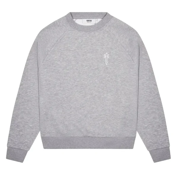 Trapstar Foundation Crew Sweatshirt Grey