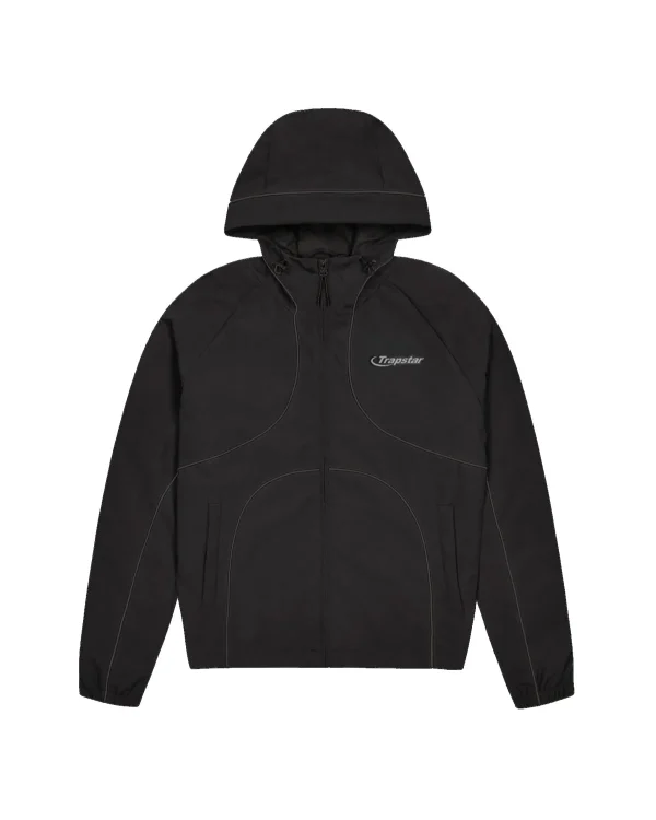 Trapstar Hyperdrive Piped Windbreaker Blackout
