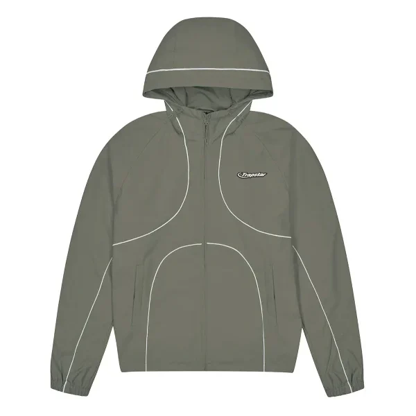 Trapstar Hyperdrive Windbreaker Piped Stone