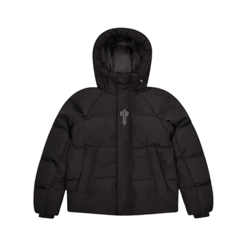 Trapstar Irongate Arch AW23 Hooded Black Puffer Jacket