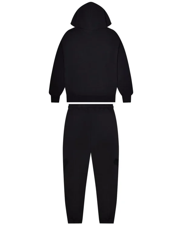 Trapstar Irongate Arch Chenille 2.0 Tracksuit Black Back in