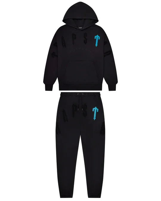 Trapstar Irongate Arch Chenille 2.0 Tracksuit Black