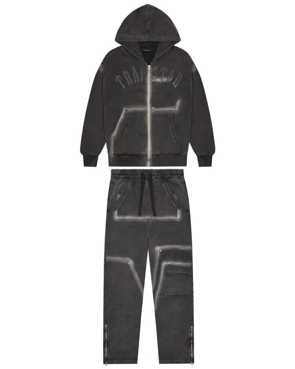 Trapstar Irongate Rivet 2.0 Tracksuit Black