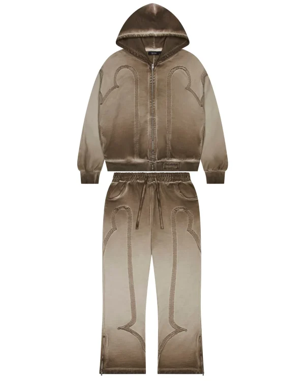Trapstar Irongate Seam Natural Tracksuit