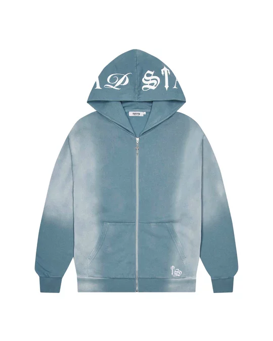 Trapstar Scripts Blue Hoodie