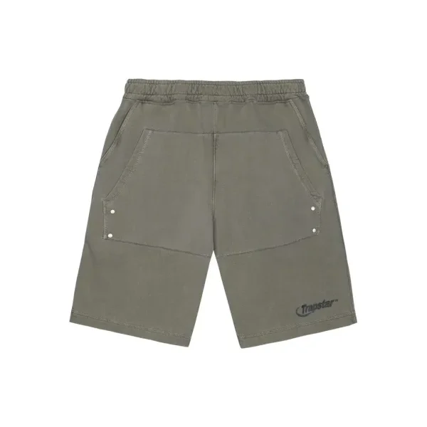 Trapstar Shorts Hyperdrive Reinforced Rivet Brindle