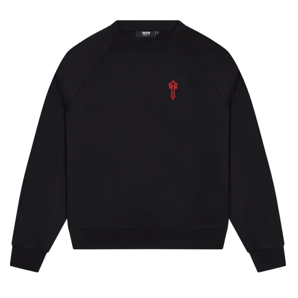 Trapstar Sweatshirt Foundation Crew Black