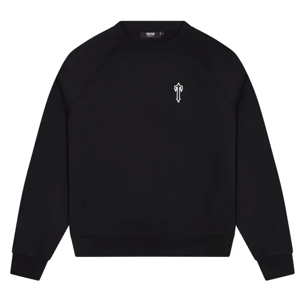 Trapstar Sweatshirt Foundation Crew Black or White