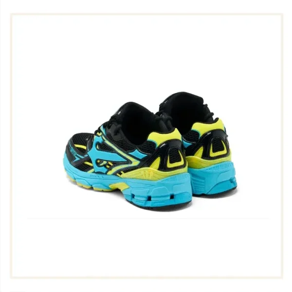 Trapstar Trispeed 3000 Black Blue Yellow Back in
