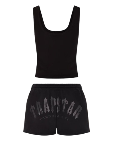 Trapstar Womens Irongate Panel Short Set Back in