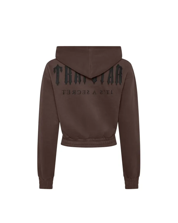 Trapstar Womens Irongate With Silicone Badge Hoodie Back in