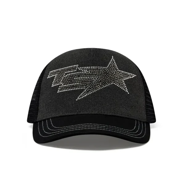 Trapstar Womens TS Star Diamante Trucker Cap