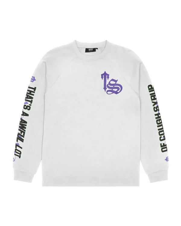 Trapstar X Cough Syrup Waffle LS Sweatshirt Trapstar X Cough Syrup Waffle LS Sweatshirt