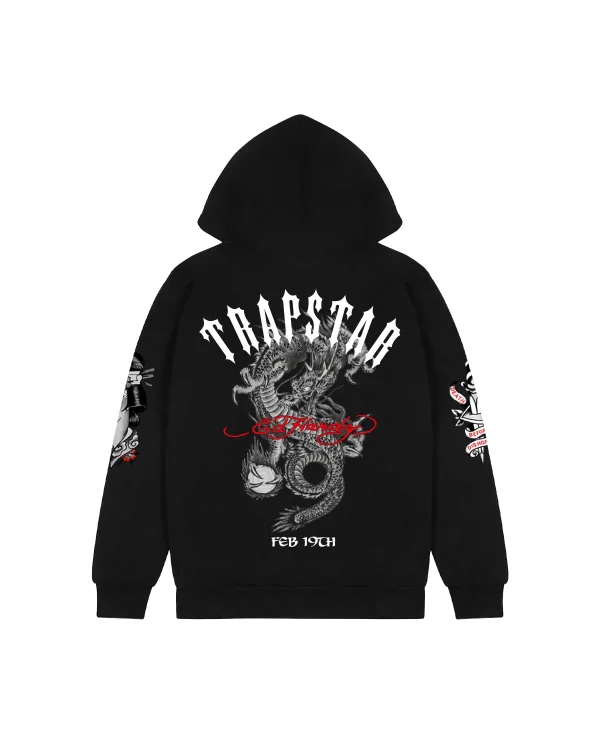 Trapstar X ED Hardy AOW Hoodie Back in