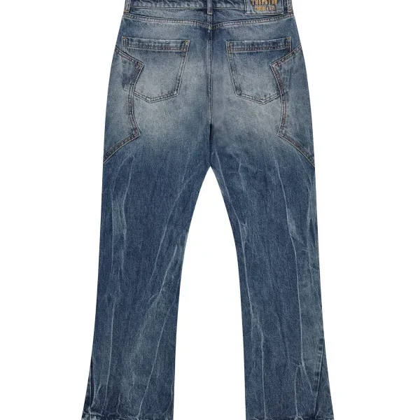 Trapstar X ED Hardy Jeans Blue Back in