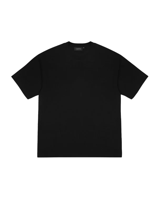 Trapstar X Ed Hardy Arch Black Tee Back in
