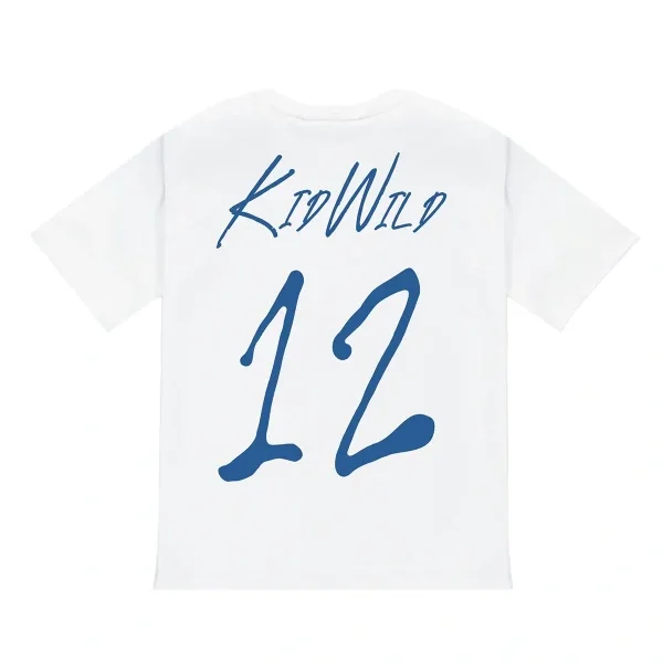 Trapstar X Kid Wild Jobs Not Done White T Shirt Back in