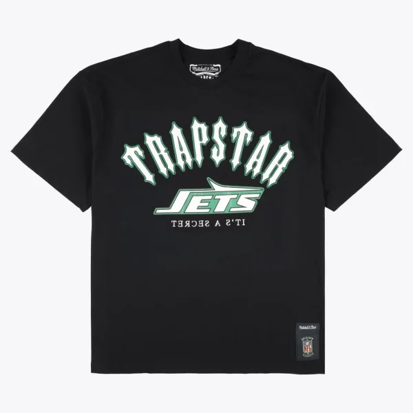 Trapstar X New York Jets Wordmark T Shirt