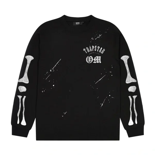 Trapstar X Octavious Marks Sleeve Retro Football Sweatshirt